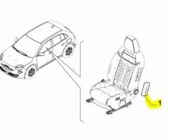 Sağ Koltuk Airbagi Fiat 600