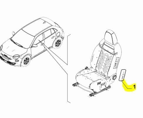 Sol Koltuk Airbagi Fiat 600