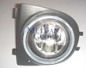 Sis Farı Sol Yuvarlak (Çerçevesi İle Birlikte) (H1) Nissan Micra K11 98 - 02 Arası