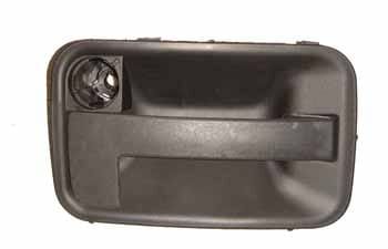Ön Kapı Dış Açma Kolu Sağ (Pütürlü Siyah) (Hushan) Peugeot Expert 96-04 Arası