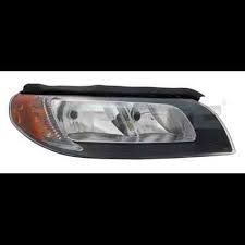 Ön Far Sağ Volvo V70-XC70 2008 Sonrası (Siyah-Motorlu)