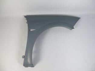 Ön Çamurluk Delikli Sağ Gri Plastik (Astarlı) (Eurobump) Renault Megane 2 03-09 Arası