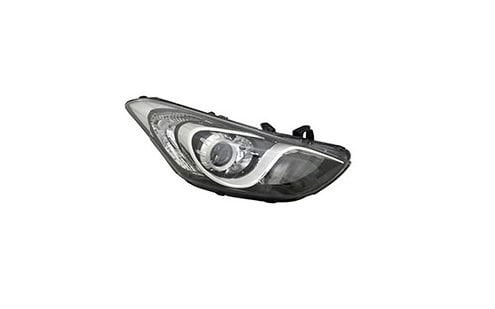 Hyundai İ30 Ön Far Elektrikli Motorlu Statik Lambalı Sağ 11-