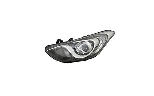 Hyundai İ30 Ön Far Elektrikli Motorlu Statik Lambalı Sol 11-