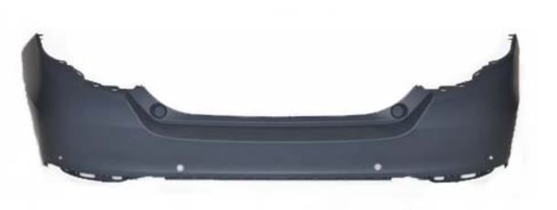 Fiat Egea Arka Üst Tampon 4 Sensör Delikli Sdn Astarlı 15-