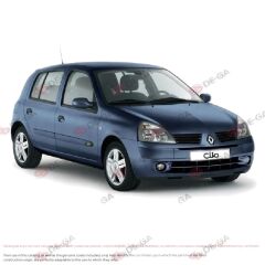 Clio Dış Ayna Kapağı Siyah Sağ 00 - 05