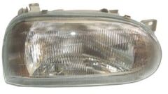 Far Sağ Elektrikli-Manuel-Sissiz-Çizgili Cam (H4) (Famella) Volkswagen Golf 3 92-98 Arası