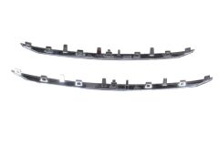 Ön Panjur Çıtası Set 2 Parça Alt-Üst Nikelajlıpeugeot 2008 13-16 Arası