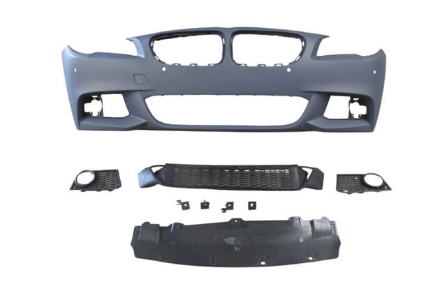 Ön Tampon Astarlı(Sis D.Li Kapak-Izgralı-Plaka Plas.-Far.Yık.Lı-Sen.D) M-Tech Bmw 5 Serı F10 10-13 Arası