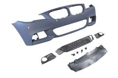 Ön Tampon Astarlı(Sis D.Li Kapak-Izgralı-Plaka Plas.-Far.Yık.Lı-Sen.D) M-Tech Bmw 5 Serı F10 10-13 Arası