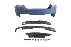 Arka Tampon Astarlı(Sen.Yuvalı-Reflektörlü-Karlıklı) (Tek Egz.D.Li) M-Tech-Lcı Bmw 5 Serı F10 10-16 Arası
