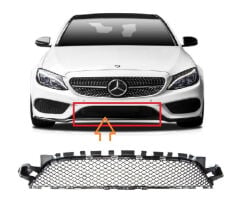 Ön Tampon Orta Izgara (Amg) W205 2014-