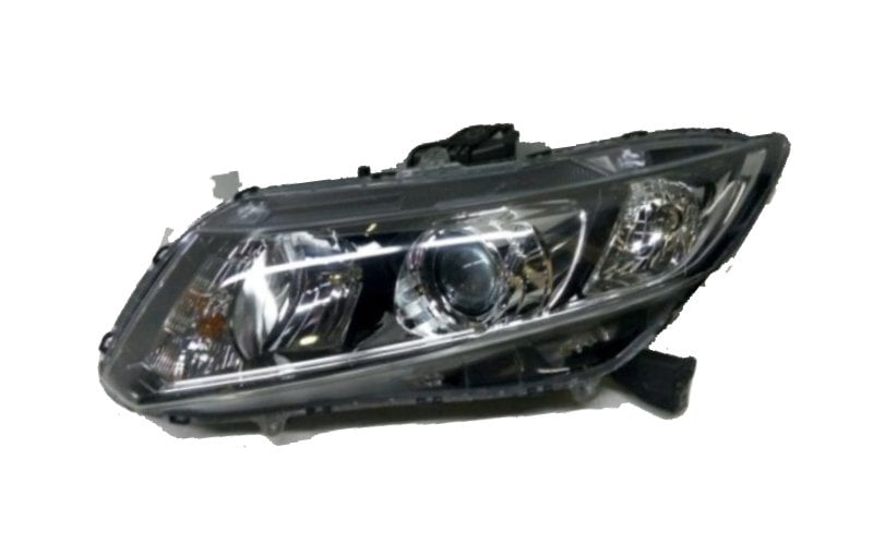 Far Ön Sol (Siyah) Honda Civic 2012-2016 Arası