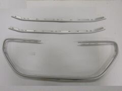 Ön Panjur Dış Gri Çıtası (3 Parça) Set Peugeot 301 13-16 Arası