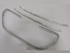 Ön Panjur Dış Gri Çıtası (3 Parça) Set Peugeot 301 13-16 Arası