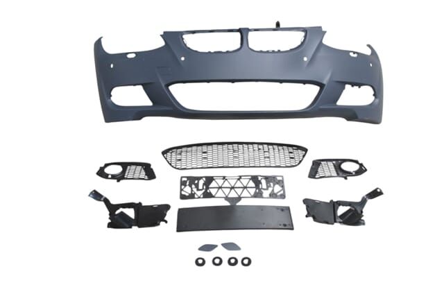 Ön Tampon (Sis Delikli Kapak-Izgaralı-Far.Yık.Lı.Sen.Delikli) (M-Tech) Bmw 3 Serı E92E93 07-09 Arası