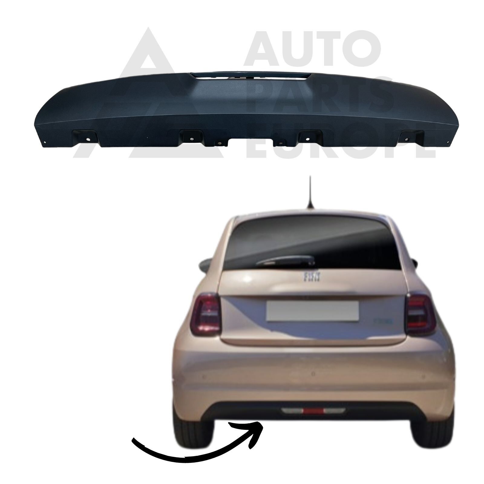 500 E Arka Tampon Spoileri 23-