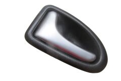 Ön Kapı İç Açma Kolu Sol Siyah (Nikelaj Kulplu) Renault Clio 2 Sd 98 - 01 Arası
