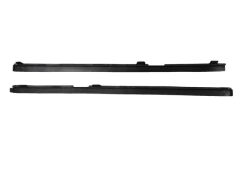 Karlık (Ön Tampon Altı) Sağ -Sol Set (2 Parça) Siyah (Spoıler) Cıtroen C3 16-20 Arası