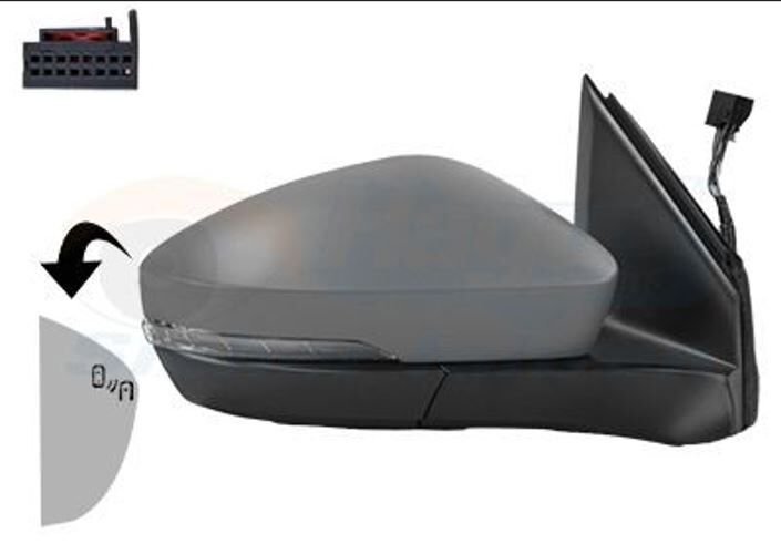 T-Cross Dış Ayna El.Isin.Könoast Sağ 18-