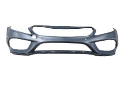 Ön Tampon Gri (Far Yıkamasız-Sensor Delikli) (Amg) Mercedes C Class W205 14-17 Arası