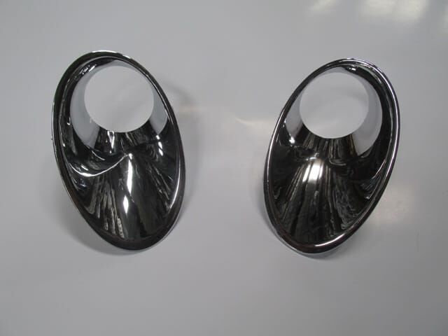 Sis Far Çerçevesi Çerçeve Nikelajı Sağ -Sol Set 2 Parça Renault Megane 3 Hb 12-13 Arası