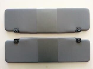 Güneşlik Gri Sağ -Sol Set 2 Parça Peugeot Boxer 03-07 Arası