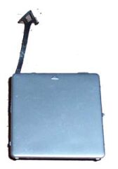 Arka Tampon Çeki Demiri Kapağı (Elegance) Metalik Grimercedes C Class W203 00-07 Arası