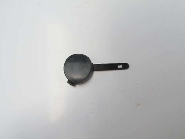 Ön Tampon Çeki Demiri Kapağı (Mat Siyah) Renault Clıo 2 Sd-Hb 06-08 Arası
