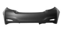 Toyota Yaris Arka Tampon Reflektör Delikli 12-14