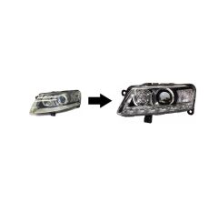 A6 2005- İçin 2008-Led Far Dönüşüm Seti