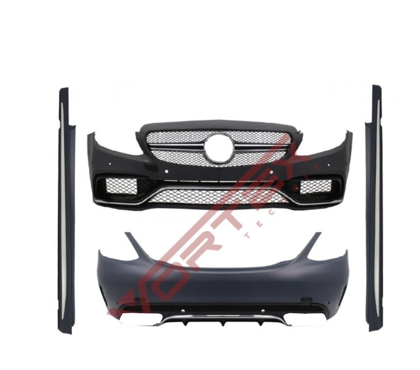 C63 Body Kıt Komple (Ön-Arka-Yan) W205 2014-