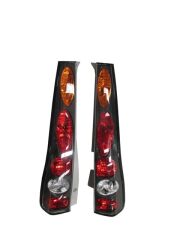 Modifiye Stop Lambası Sağ -Sol Set 2 Parça Sarı-Kırmızı-Beyaz Siyah Çerçeveli Honda Crv 02-04 Arası