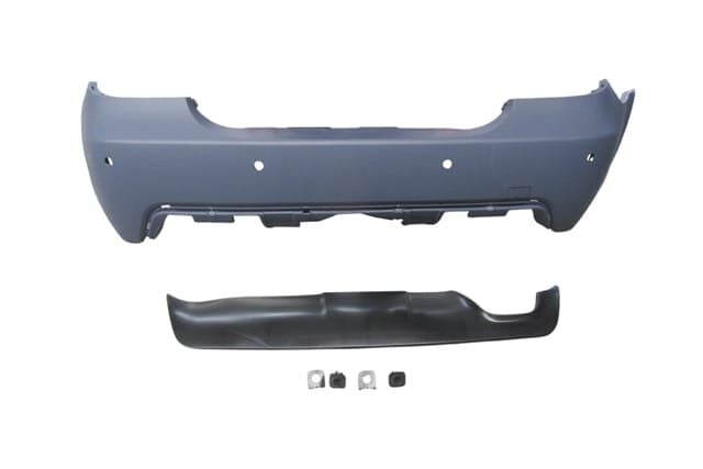 Arka Tampon (Karlıklı-Astarlı-Çeki Demir Kapaklı-Sensör Delikli 24Mm) M-Tech Bmw 5 Serı E60 04-07 Arası