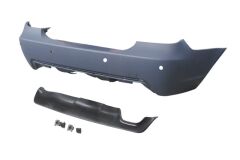 Arka Tampon (Karlıklı-Astarlı-Çeki Demir Kapaklı-Sensör Delikli 24Mm) M-Tech Bmw 5 Serı E60 04-07 Arası