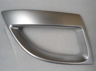 Ön Tampon Panjuru Dış Çerçevesi Sağ Gümüş Gri renault Grand Scenic 3 10 - 12 Arası