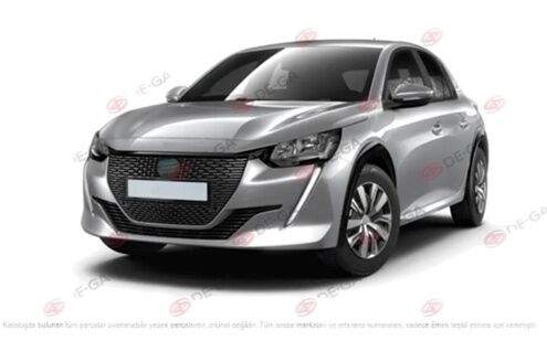 Peugeot 208 19- Ön Tampon Radar Kapağı