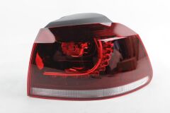 Stop Lambası Dış Sağ Ledli Volkswagen Golf 6 2010-2013 (Koyu)