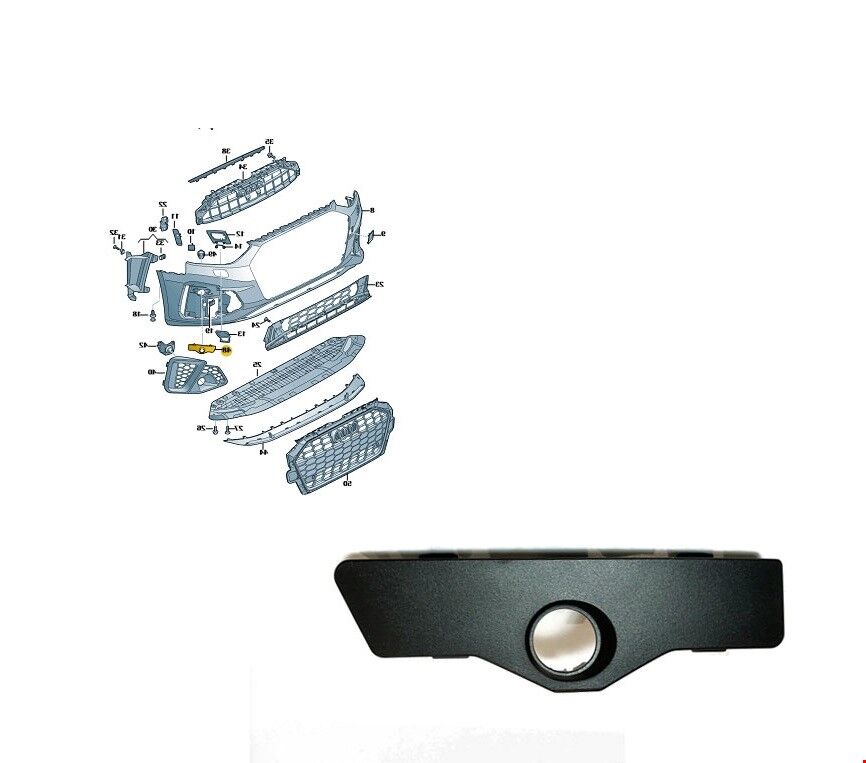 Ön Tamp.Panjur Braket Yuvası  Sağ S-Line A4 2020-