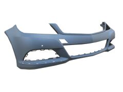 Ön Tampon Gri (Astarlı Bant-Far Yıkama Deliksiz-Sensör Delikli Tw) Mercedes C Class W204 11-13 Arası
