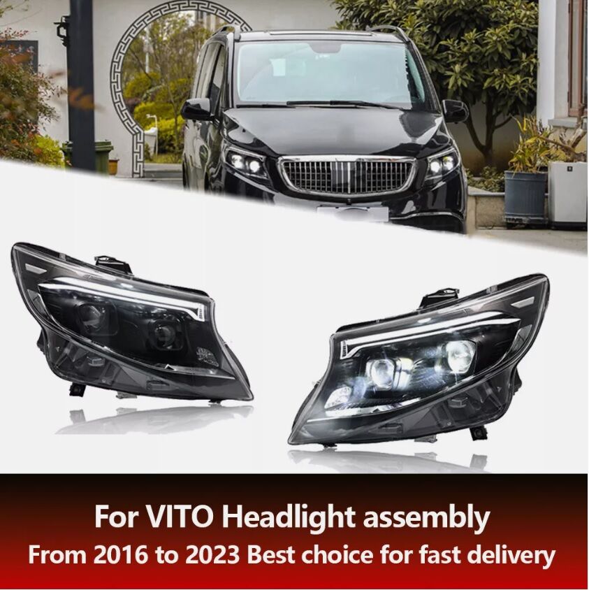 Ön Far Seti Led W447  Vito Facelıft 2024-