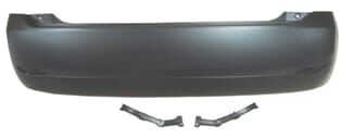 Arka Tampon (Reflektör Delikli Bağlantı Braketleri İle) (Eurobump) Ford Fıesta 02-05 Arası