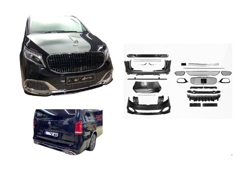 Vito Yeni 2021 Maybach Body Kit (Kaput Dahil) W447