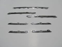 Ön Panjur Üst Çıtası Nikelajı Set (7 Parça) Renault Megane 4 Sd-Hb 16-20 Arası
