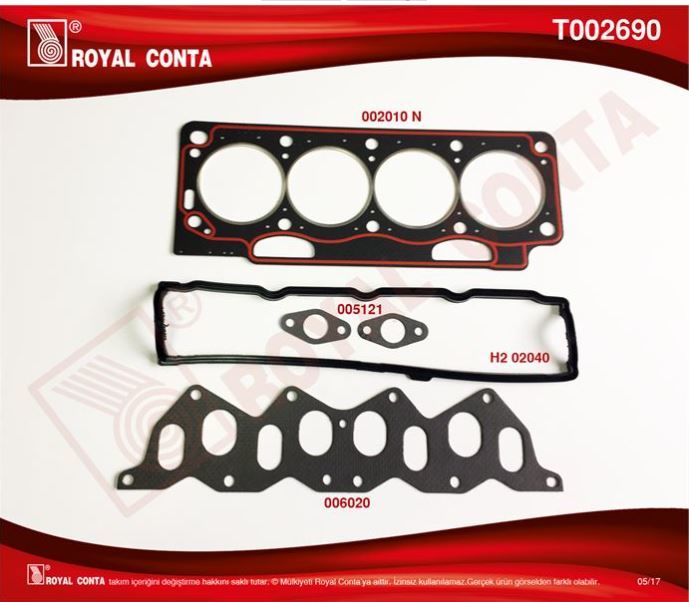 Üst Takım Motor Contası 1.7 R11 Flash-R21 Manager