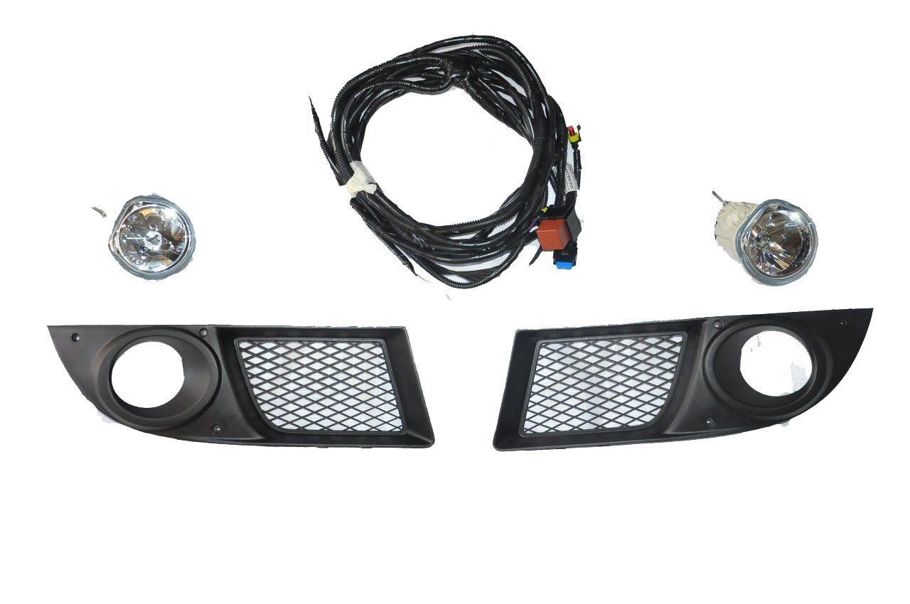 Sis Far Seti Doblo 2006-2010 Modelleri Arası (Sis+Çerçeve+Tesisat)