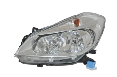 Sol Ön Far Clio 3 2006-2009 Arası Modeller İçin (Beyaz)