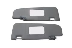 Sağ Güneşlik Gri -Sol Set 2 Parça Fiat Panda 2012-2021 Arası