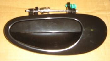Arka Kapı Dış Açma Kolu Sol (Boyanır Tip Siyah) (Hushan) Chrysler Neon 00-02 Arası