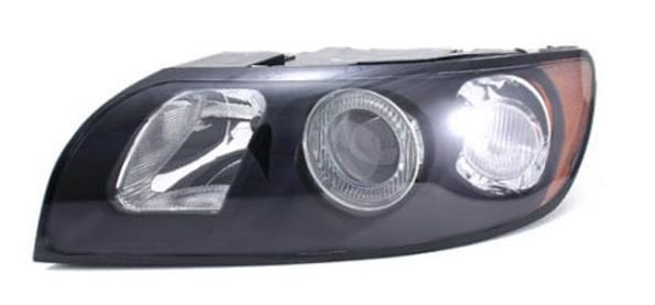 Volvo S40 Ön Far El.Motor.Siyah Sol 04-